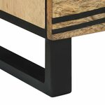 vidaXL Buffet TV - 70x33.5x46 cm  en bois de manguier massif