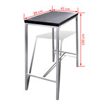 vidaXL Ensemble de bar à petit-déjeuner