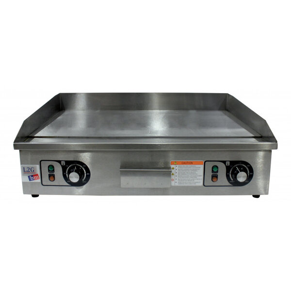 Plancha a snacker electrique 730mm -  - inox730 x510x230mm
