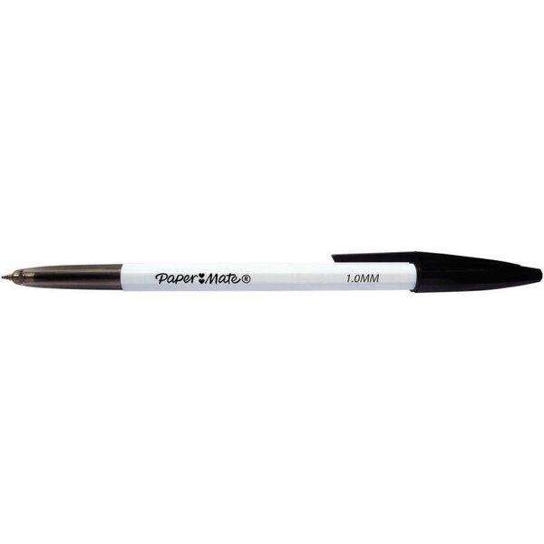 Stylo bille PaperMate 045 pointe moyenne noir