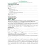 Dossier Location Commerciale - Vert - X 5 - Exacompta