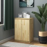 vidaXL Buffet 60x36x84 cm bois de pin massif