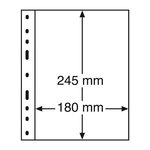 Recharges transparentes Optima à 1 compartiment pour blocs  billets.