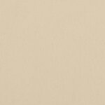 vidaXL Coussin de palette Beige 200 x 40 x 8 cm Tissu Oxford