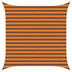vidaXL Voile d'ombre 2 5 x 2 5 m 100   polyester Oxford Carré