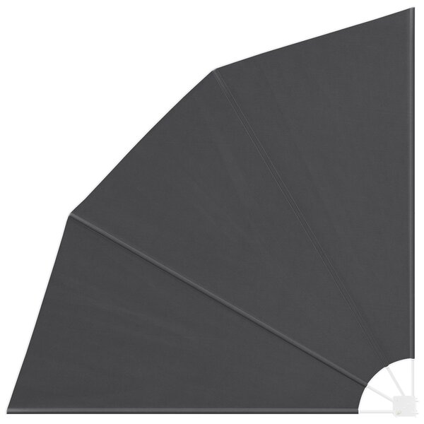 vidaXL Écran de confidentialité pour balcon Noir 210 x 210 cm tissu