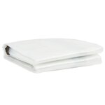 vidaXL Housse de protection plantes avec œillets 1x8 m polyéthylène