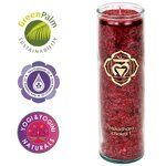Bougie en stearine 100 heures chakra 1