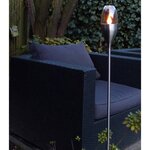 Luxform Lampe LED solaire de jardin à piquet Argenté 41165