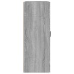 vidaXL Armoire murale suspendue Sonoma gris 69 5x32 5x90 cm