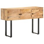 vidaXL Buffet 116x35x75 cm Bois de manguier massif