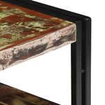 vidaXL Meuble TV Bois de récupération massif 120 x 30 x 40 cm