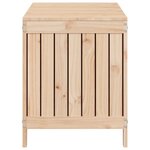 vidaXL Boîte de rangement de jardin 115x49x60 cm Bois massif de pin