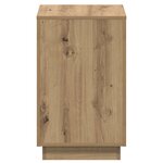 vidaXL Table d'appoint Chêne artisanal 60 x 40 x 65 cm