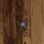 vidaXL Ensemble de mobilier de salle de bain avec étagère 3 Pièces Marron