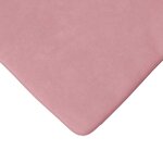 vidaXL Coussins de siège 4 Pièces Rose 40 x 40 x 3 cm Velours