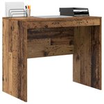 vidaXL Bureau Autre Bois ancien 90 x 50 x 76 cm Bois d'ingénierie