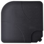 vidaXL Parasol de jardin avec base portable aluminium vert