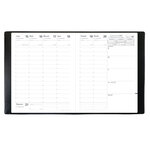 Agenda Président + Répert. Club rouge cerise 21 x 27 cm QUOVADIS
