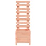 vidaXL Jardinière avec support 39x39 5x114 cm bois massif douglas