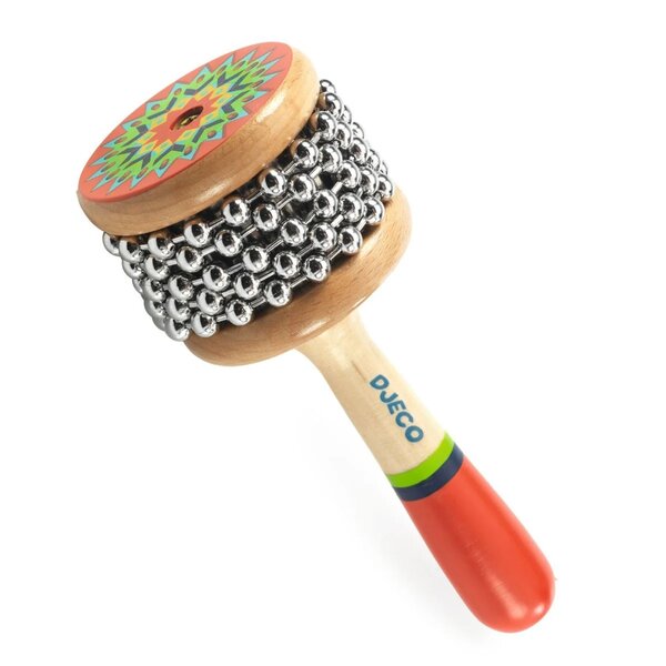 Djeco DJ06036 - Animambo Mini cabassa instrument de percussion