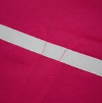 Sac en tissu pour lit mezzanine rouge