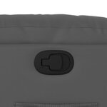 vidaXL Fauteuil inclinable Gris Similicuir