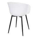 2 Fauteuils de jardin blanc RODA