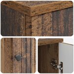 vidaXL Bureau Bois ancien 142 5 x 50 x 75 cm Bois d'ingénierie