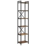 vidaXL Étagère Bois ancien 40 x 30 x 189 5 cm Bois d'ingénierie