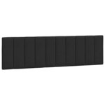 vidaXL Cadre de lit sans matelas Hanko noir 180x200 cm velours