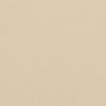 vidaXL Coussin de palette beige 120x80x12 cm tissu