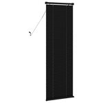 vidaXL Store Vénitien Réglable Noir 150 x 60 cm PVC