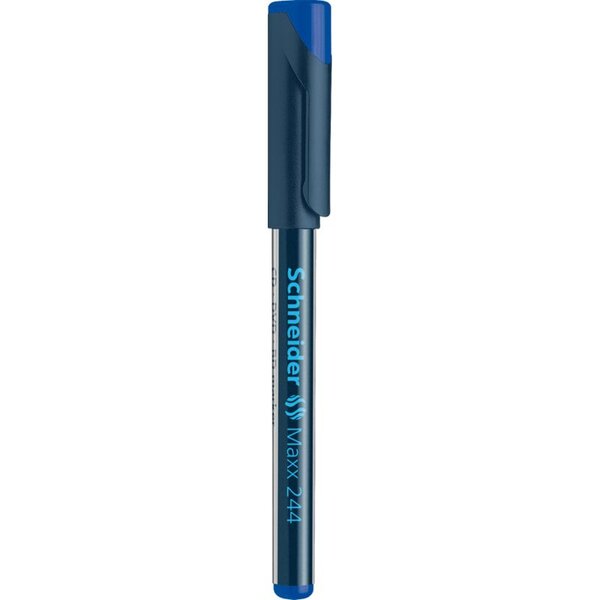 Marqueur CD/DVD/BD Maxx 244 Pte 0,7 bleu SCHNEIDER