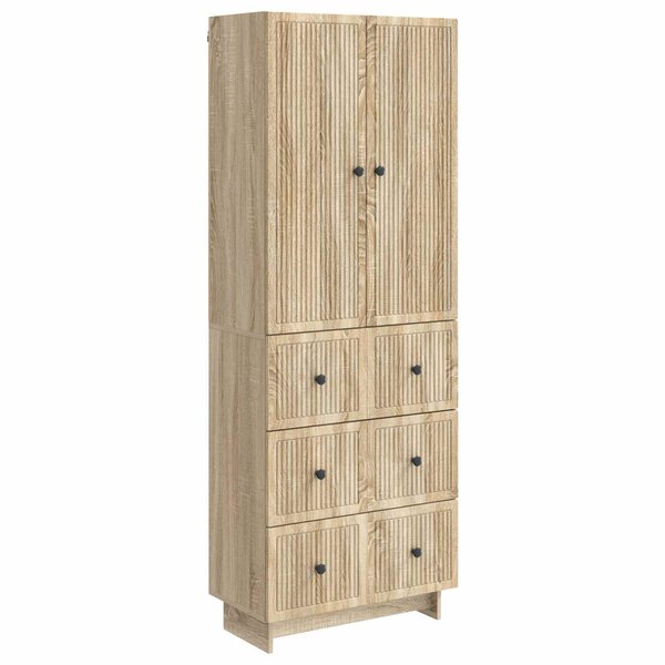 vidaXL Ensemble de Meubles 2 Pièces 66 x 34 5 x 90 cm Bois d'ingénierie