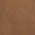 vidaXL Chaise cantilever Marron mat Similicuir