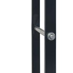 vidaXL Portant de bois de chauffage Noir 80x25x100 cm Acier