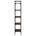 vidaXL Bibliothèque à 5 niveaux chêne marron 56x31 5x174 cm