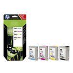 940XL Cartouche d'encre authentique grande capacité Pack 4 couleurs (C2N93AE) - Noir, Cyan, Magenta, Jaune (pack de 4 cartouches)