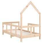 vidaXL Cadre de lit pour enfant 70x140 cm bois de pin massif