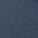 vidaXL Rideaux occultants Aspect lin avec œillets 2 Pièces Bleu 140x175cm