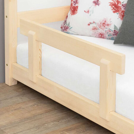 Barriere de lit bois blanc shop
