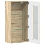 vidaXL Cabinet en Bois Chêne Sonoma 50 x 29 x 100 cm Bois d'ingénierie