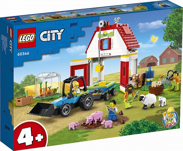 60346 La grange et les animaux de la ferme ® City