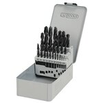 Ks tools jeu de forets hss-r 25 pièces 1–13 mm