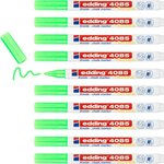 Marqueur craie liquide 4085 vert fluOrescent 1-2 mm x 10 EDDING