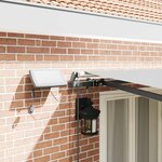 vidaXL Auvent avec Anthracite 4 × 3 5 m Métal