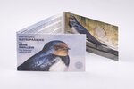 Pièce de monnaie 2 euro commémorative Estonie 2023 BU – Hirondelle rustique