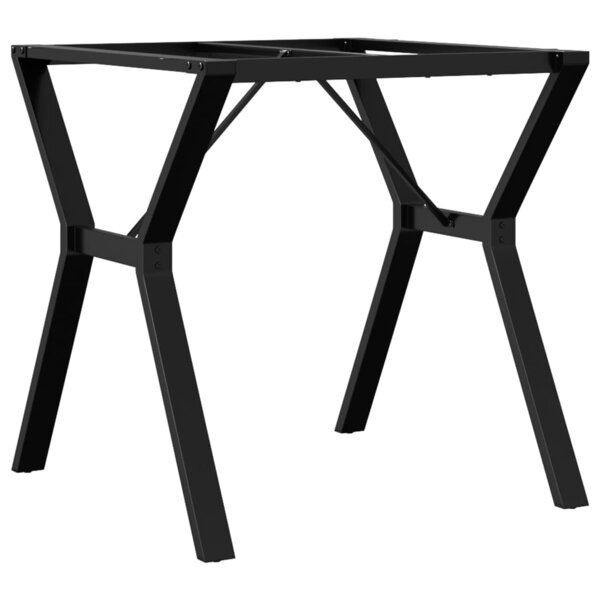 vidaXL Pieds de table à manger cadre en Y 70x70x73 cm fonte