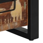 vidaXL Buffet 50x35x70 cm bois massif de récupération